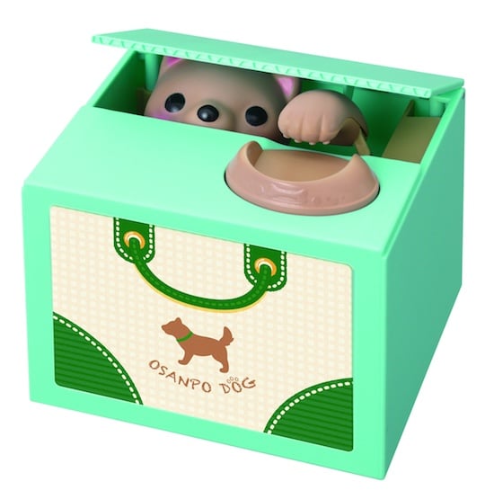 Naughty Puppy Voice-activated Itazura Coin Bank