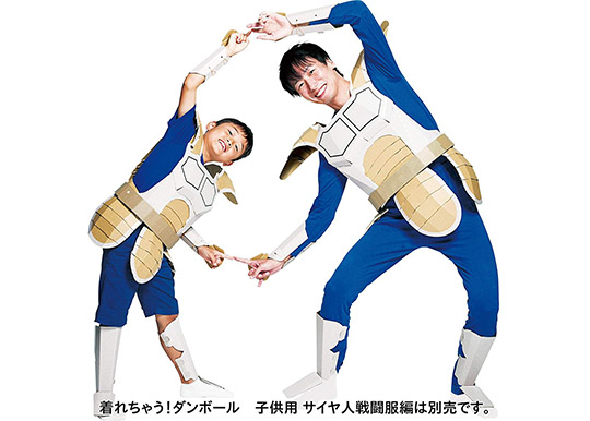 Dragon Ball Z Combat Uniform Cardboard Costume Kit