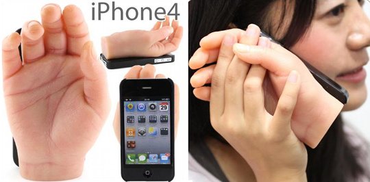 Dokkiri iPhone 4 Hand Case