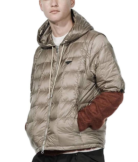 Taion Extra Mens Heated Hoodie Inner Down