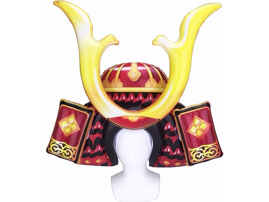 Dodeca Head Inflatable Samurai Kabuto Helmet