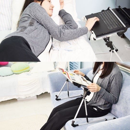 Portable Device Holder Stand for Lying Down