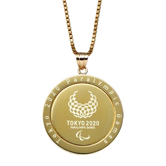 Tokyo 2020 Olympics & Paralympics Official Gold Pendant