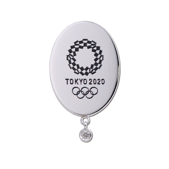 Tokyo 2020 Olympics and Paralympics Silver Diamond Pins