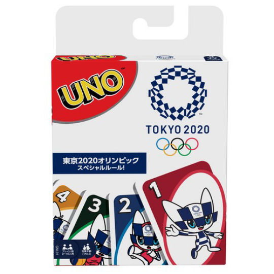 Tokyo 2020 Olympics Mascots Uno Deck