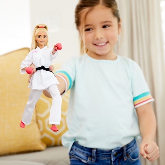 Tokyo 2020 Olympics Barbie Doll Karate Athlete