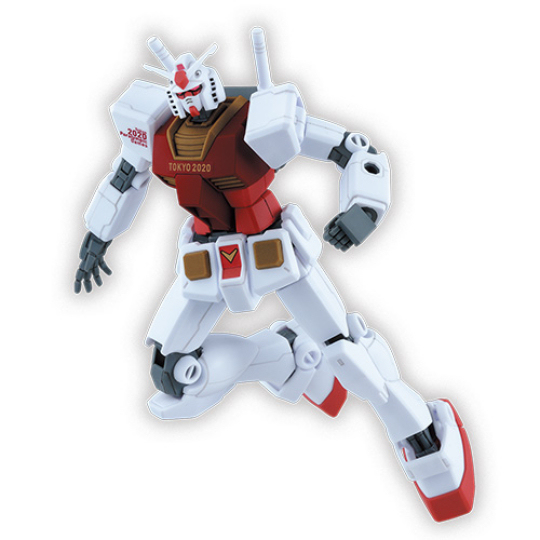Gundam Tokyo 2020 olímpico Paralímpicos emblema Limitada Bandai Plástico Modelo 2 Set 