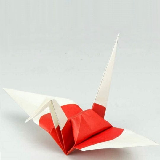 Flags of the World Crane Origami Set