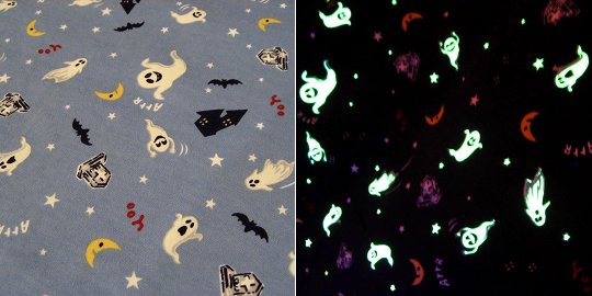 Hikaru Obake Glow-in-the-Dark Ghosts Pajamas