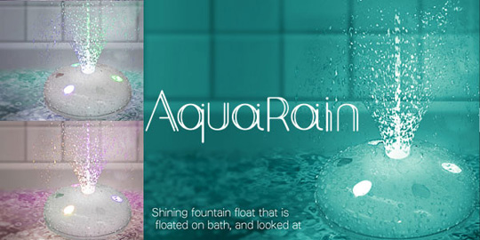 Aquarain LED bath fountain
