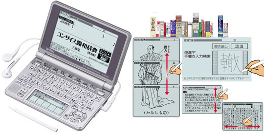 Russian Japanese electronic dictionary Ex Word XD SP7700